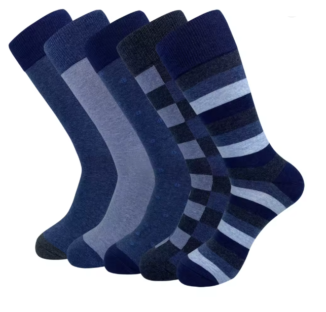 5 Pairs Men's Cotton Freedom