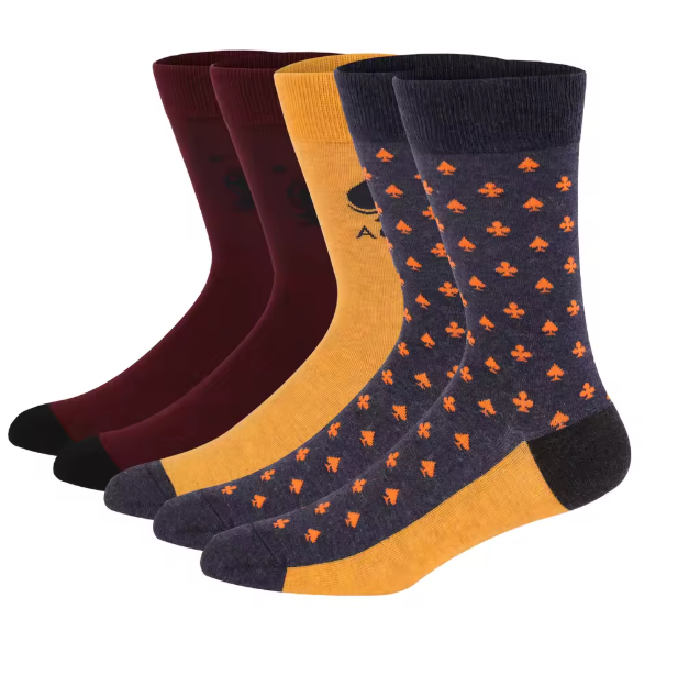 5 Pairs Men's Cotton Freedom