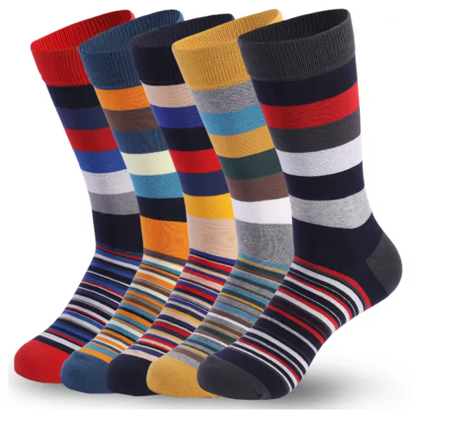 5 Pairs Men's Cotton Freedom